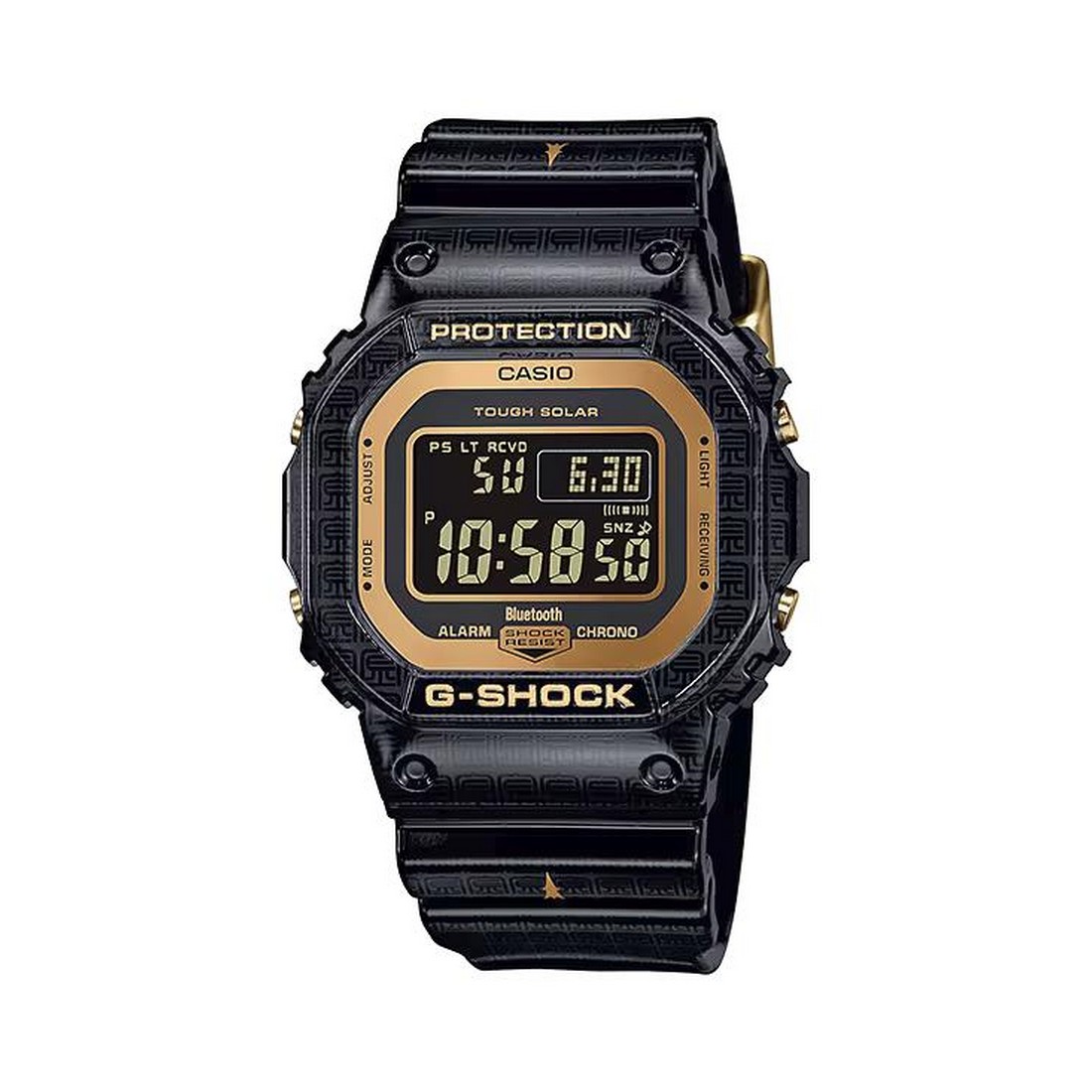 Đồng Hồ Casio Gw-B5600Sgm-1 Nam Đen Vàng