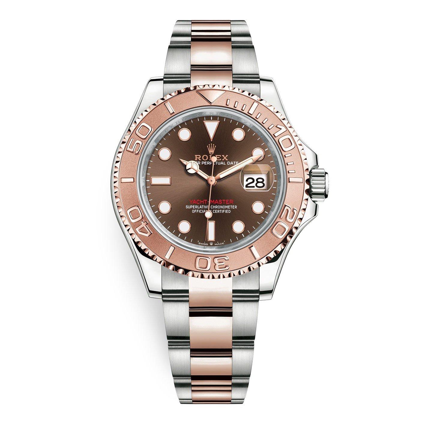 Đồng Hồ Rolex Yacht-Master 116621 40mm Nam Nâu Xám