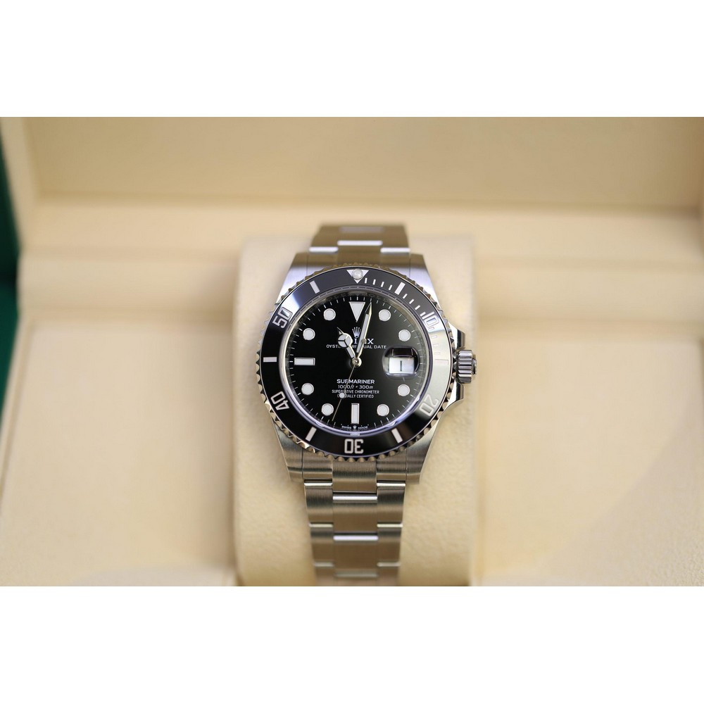 Đồng Hồ Rolex Submariner Date 126610Ln 41mm Nam Đen Xám