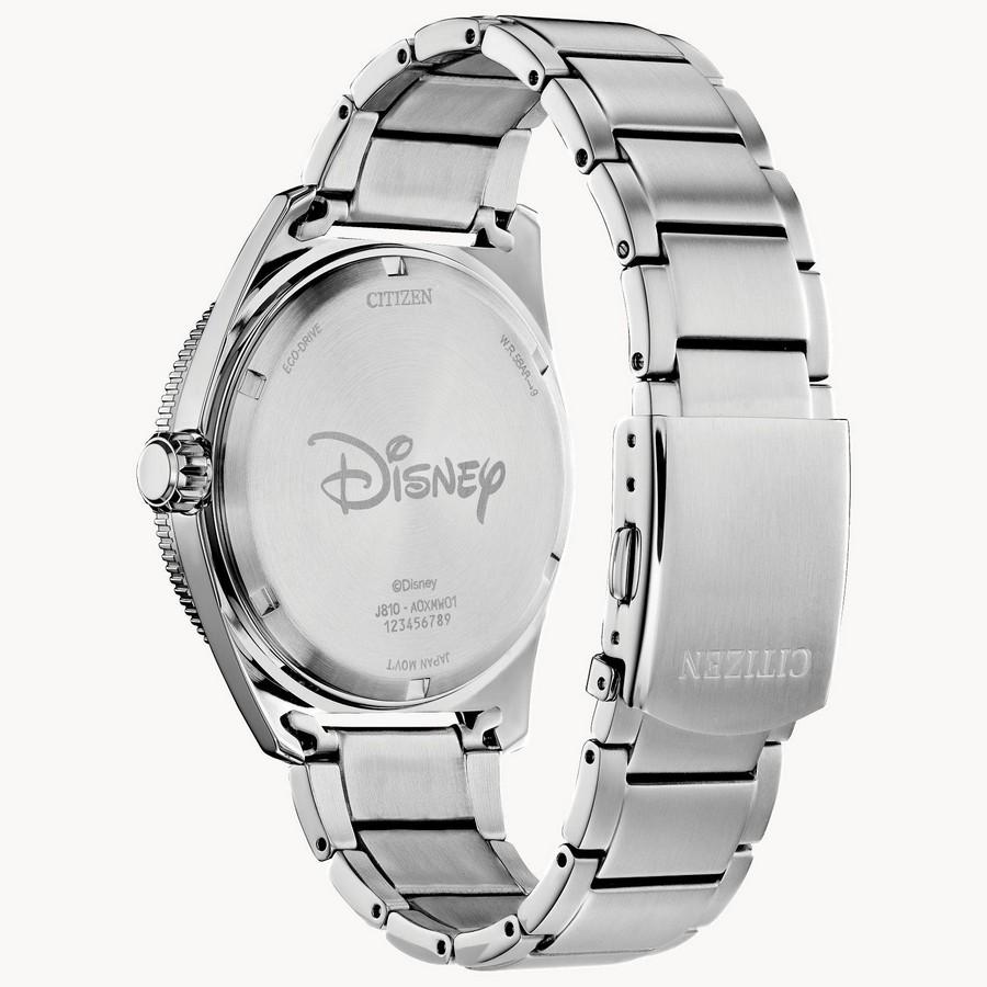 Đồng Hồ Citizen Tee Time Mickey Nam Xanh Lá Xám