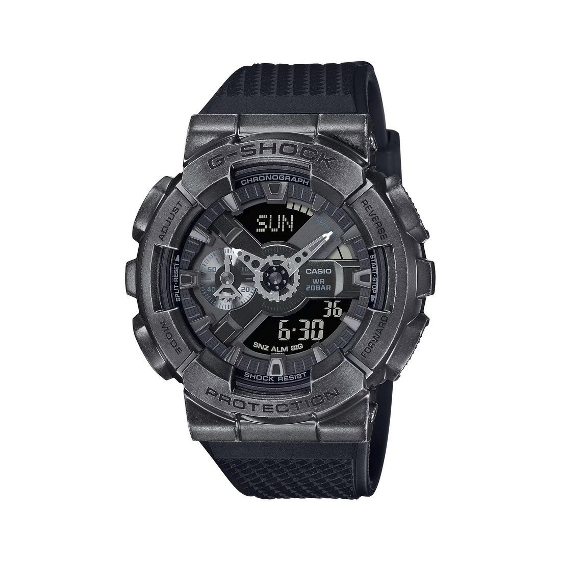 Đồng Hồ Casio Gm-110Vb-1A Nam Xám Đen