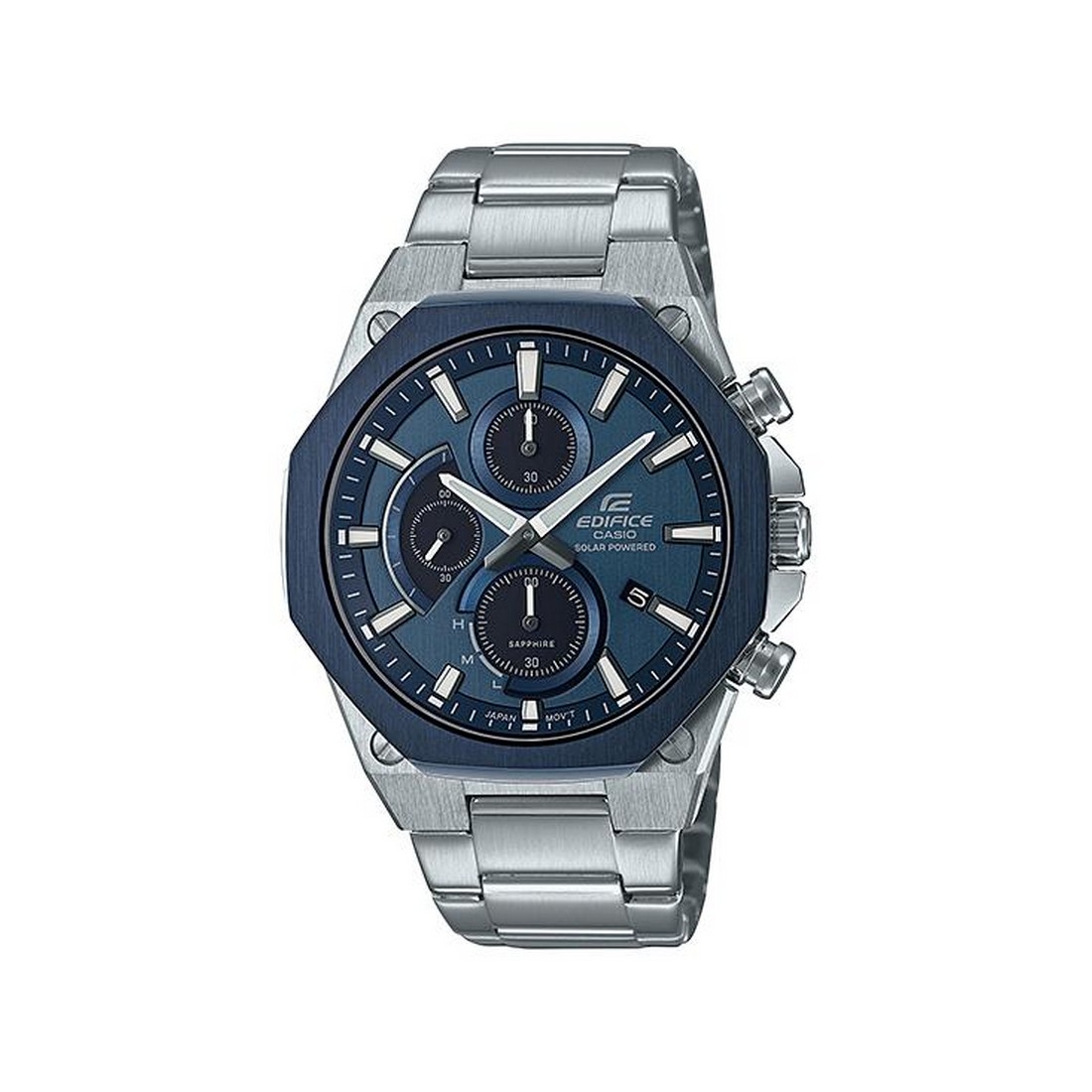 Đồng Hồ Casio Efs-S570Db-2A Nam Xanh Xám