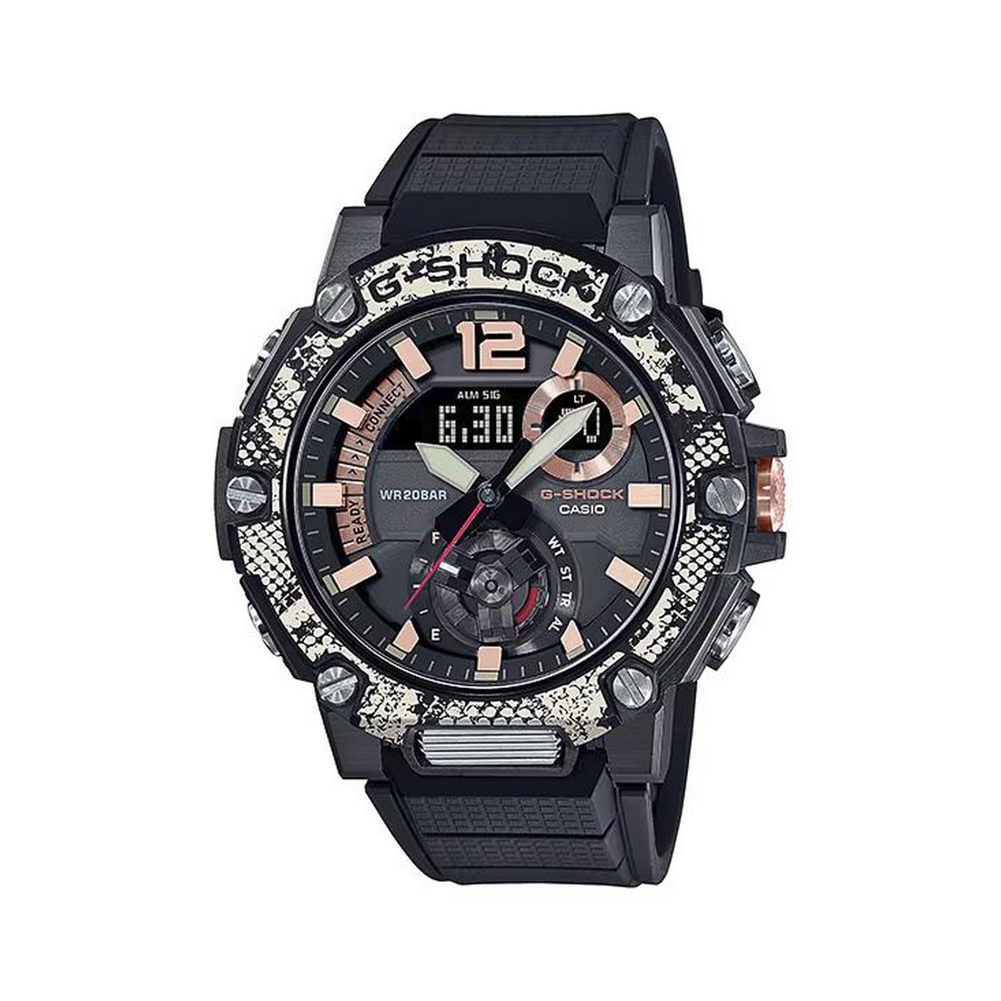 Đồng Hồ Casio Gst-B300Wlp-1A Nam Đen Trắng