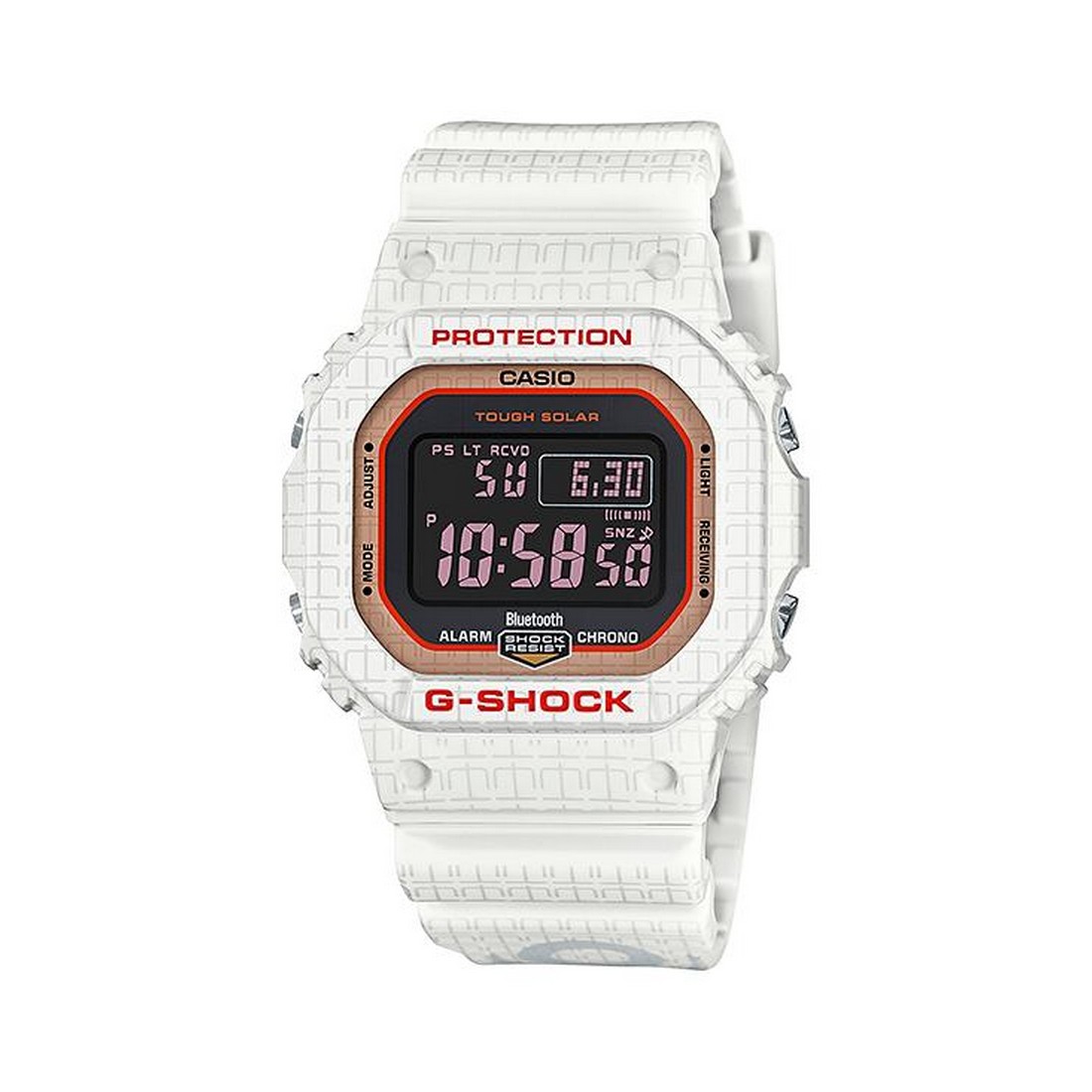 Đồng Hồ Casio Gw-B5600Sgz-7 Nam Trắng Đen