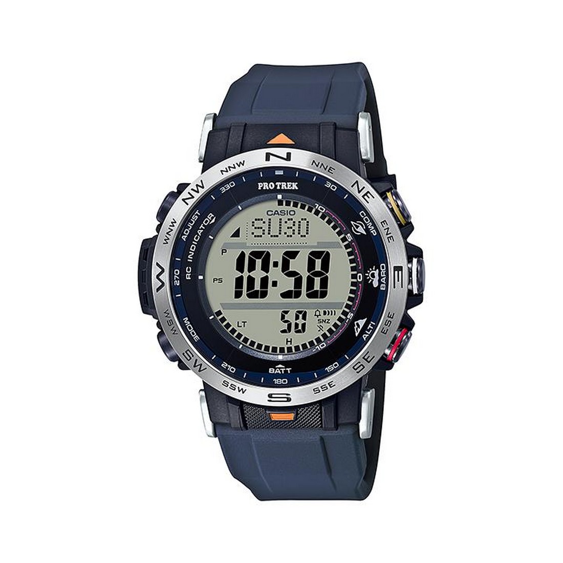 Đồng Hồ Casio Prw-30Ae-2 Nam Xanh Than Đen