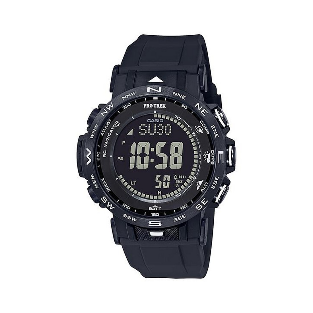 Đồng Hồ Casio Prw-30Y-1B Nam Đen Trắng