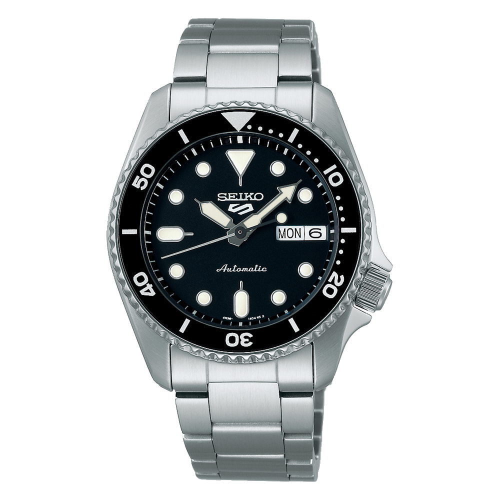 Đồng Hồ Seiko 5 Sports SRPK29 Nam Xám Đen