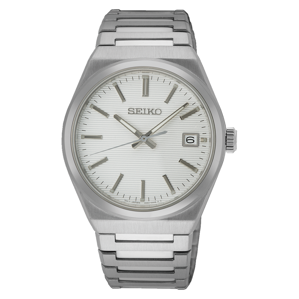 Đồng Hồ Seiko SUR553 Nam Xám