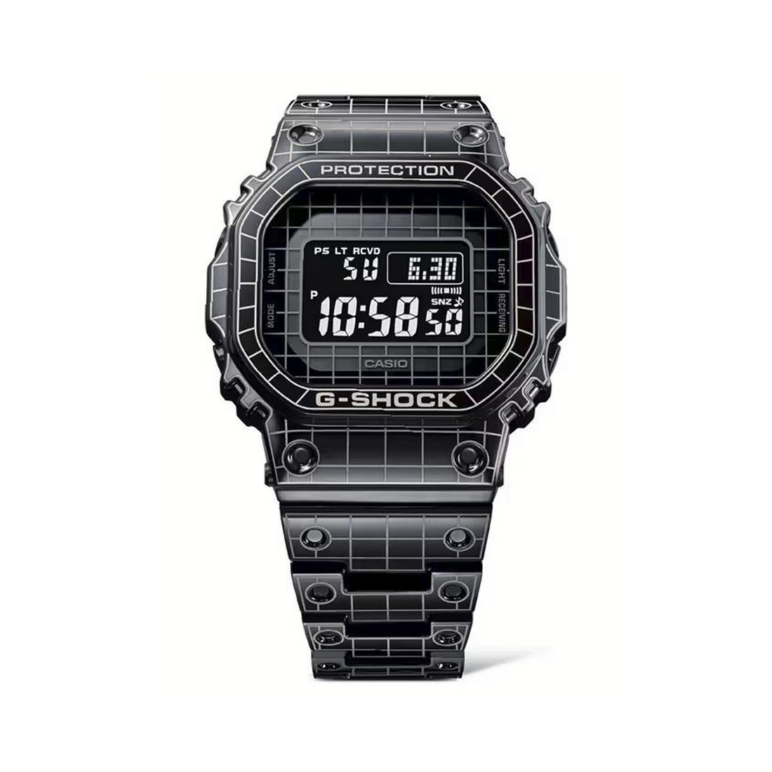 Đồng Hồ Casio Gmw-B5000Cs-1 Nam Đen Trắng