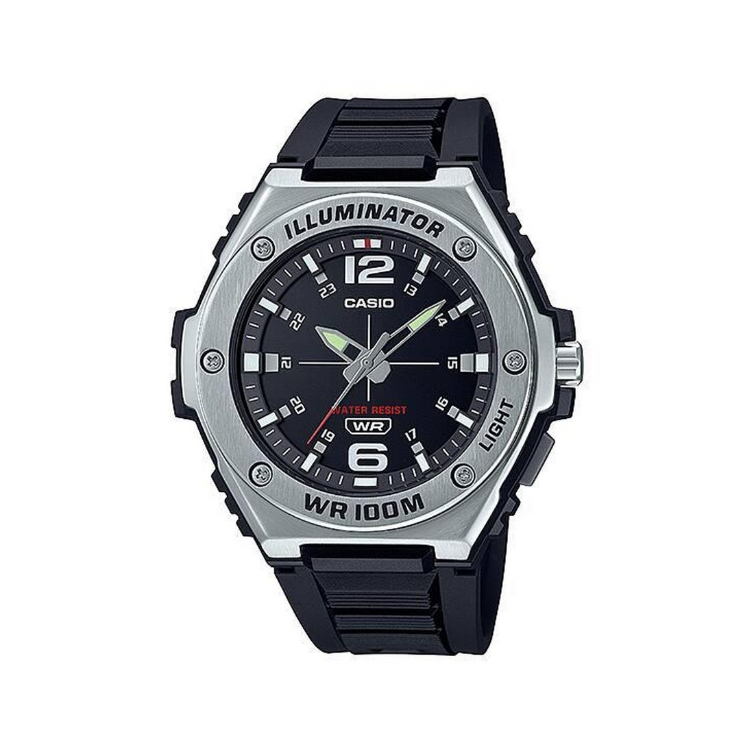 Đồng Hồ Casio Mwa-100H-1Av Nam Đen Xám