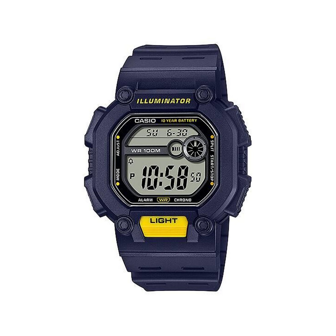 Đồng Hồ Casio W-737H-2Av Nam Xanh Than