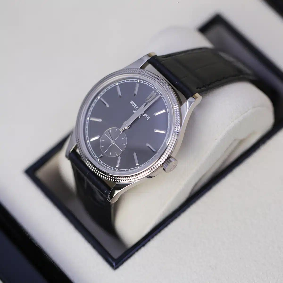 Đồng Hồ Patek Philippe Calatrava 6119G-001 39mm Nam Đen