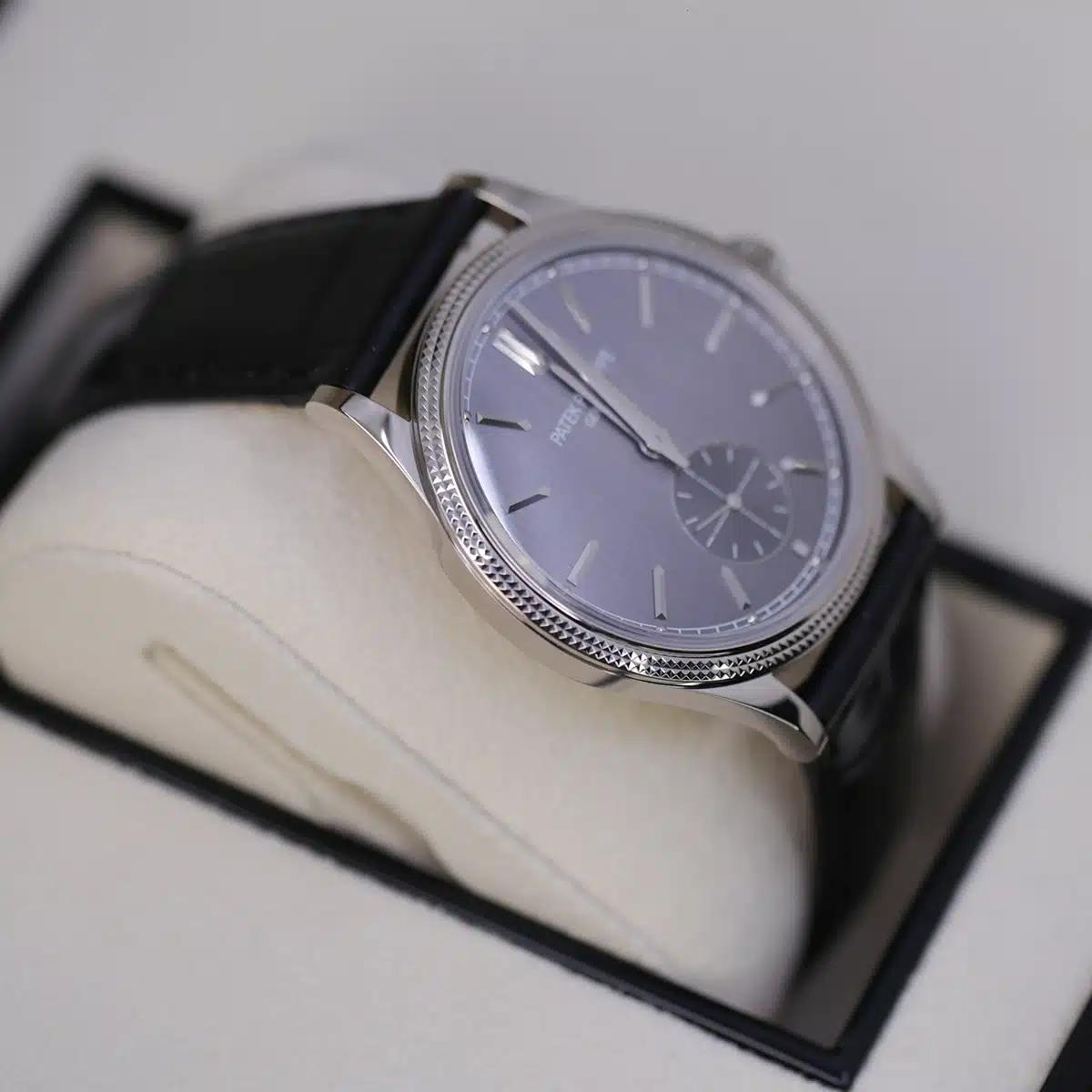 Đồng Hồ Patek Philippe Calatrava 6119G-001 39mm Nam Đen