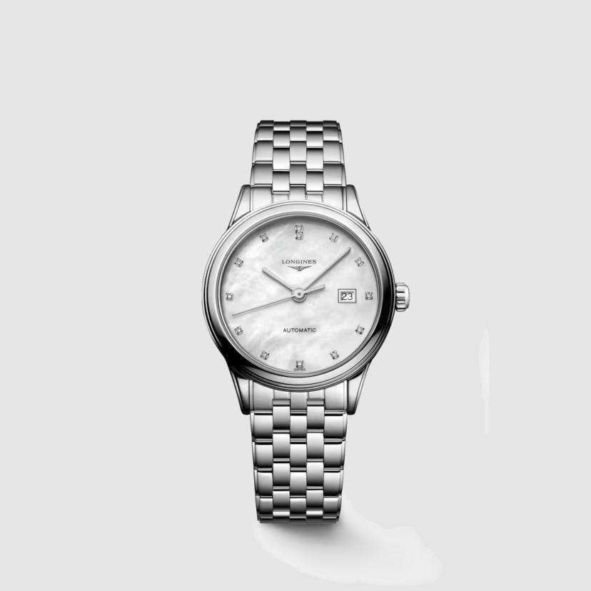 Đồng Hồ Longines Flagship Nữ 30mm Xám