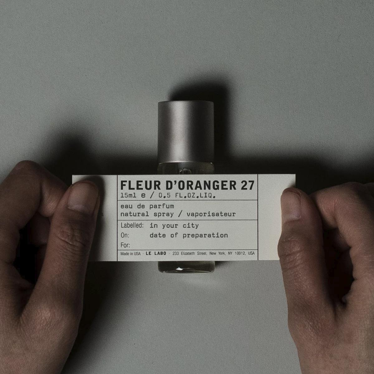 Nước Hoa Le Labo Fleur D'Oranger 27 15ml