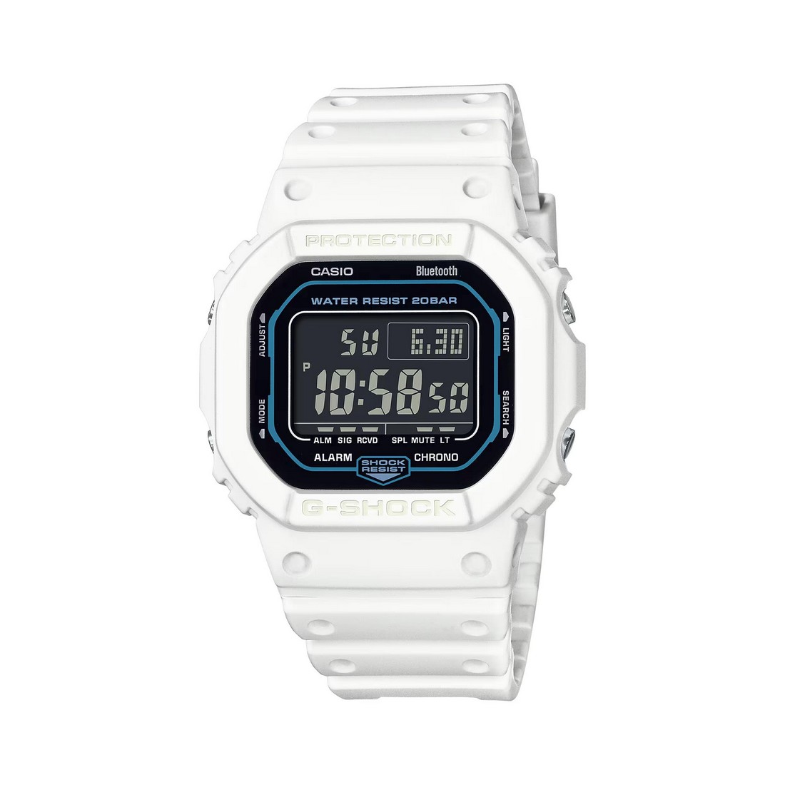 Đồng Hồ Casio Dw-B5600Sf-7 Nam Đen Trắng