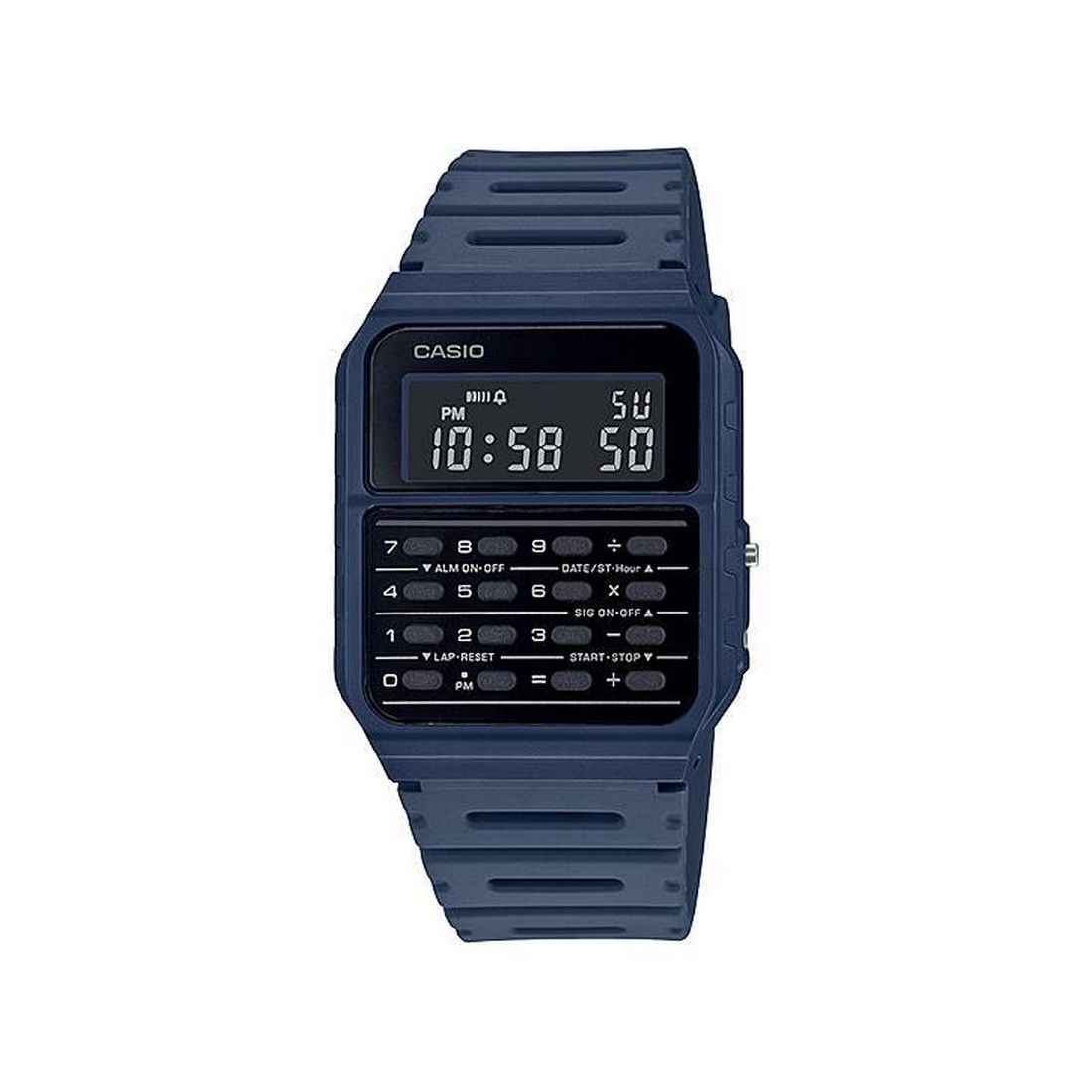 Đồng Hồ Casio Ca-53Wf-2B Nam Xanh Đen