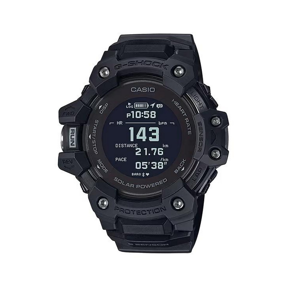 Đồng Hồ Casio Gbd-H1000-1 Nam Đen