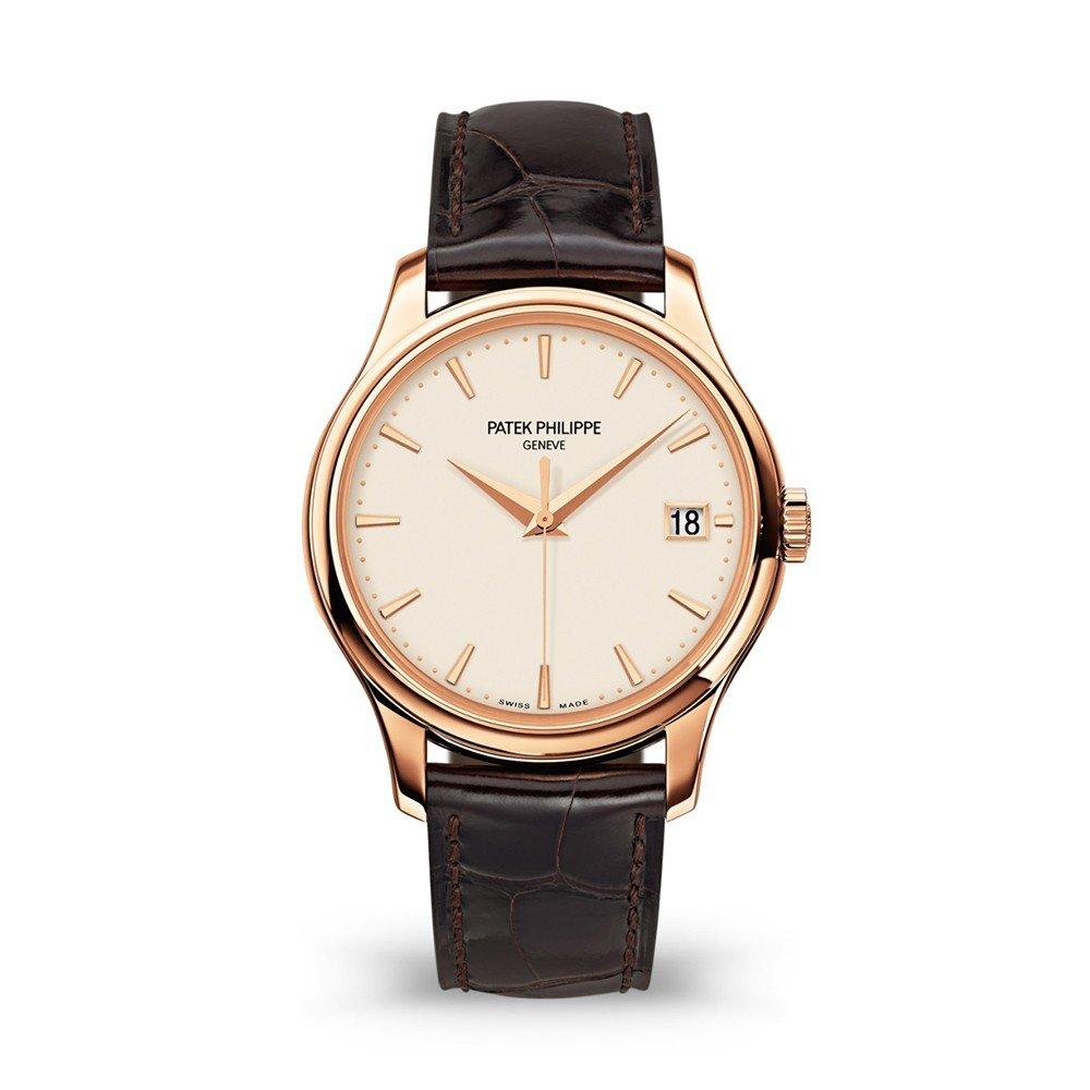 Đồng Hồ Patek Philippe Calatrava 5227R-001 39mm Nam Vàng Nâu Sẫm