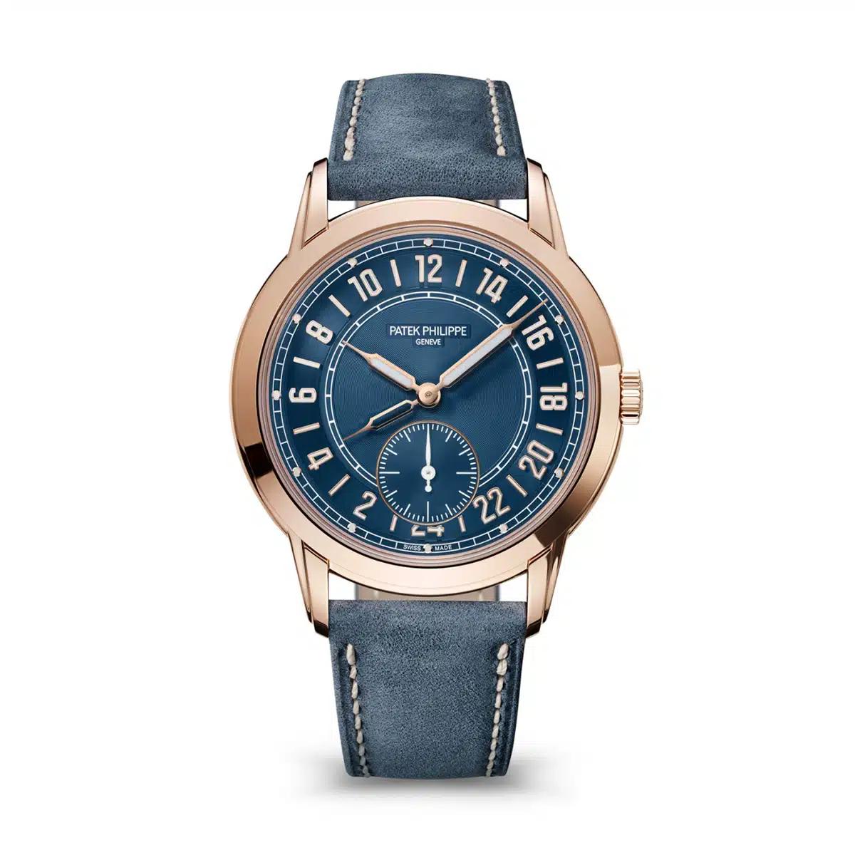 Đồng Hồ Patek Philippe Complications 5224R-001 42mm Nam Xanh Vàng Hồng