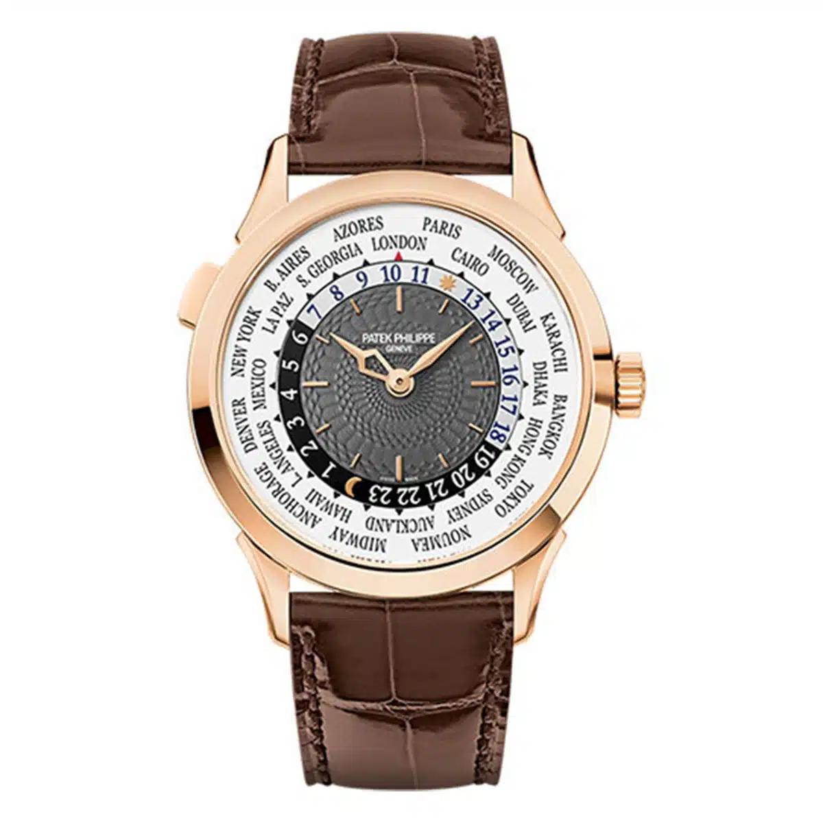 Đồng Hồ Patek Philippe Complications 5230R-001 38.5mm Nam Vàng Nâu Trắng