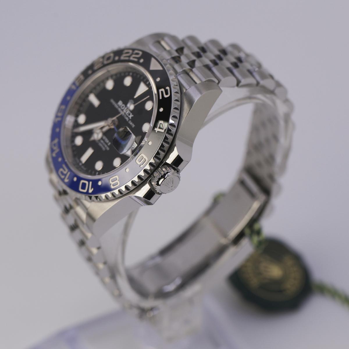 Đồng Hồ Rolex GMT-Master II Batgirl 126710BLNR 40mm Nam Đen Xanh