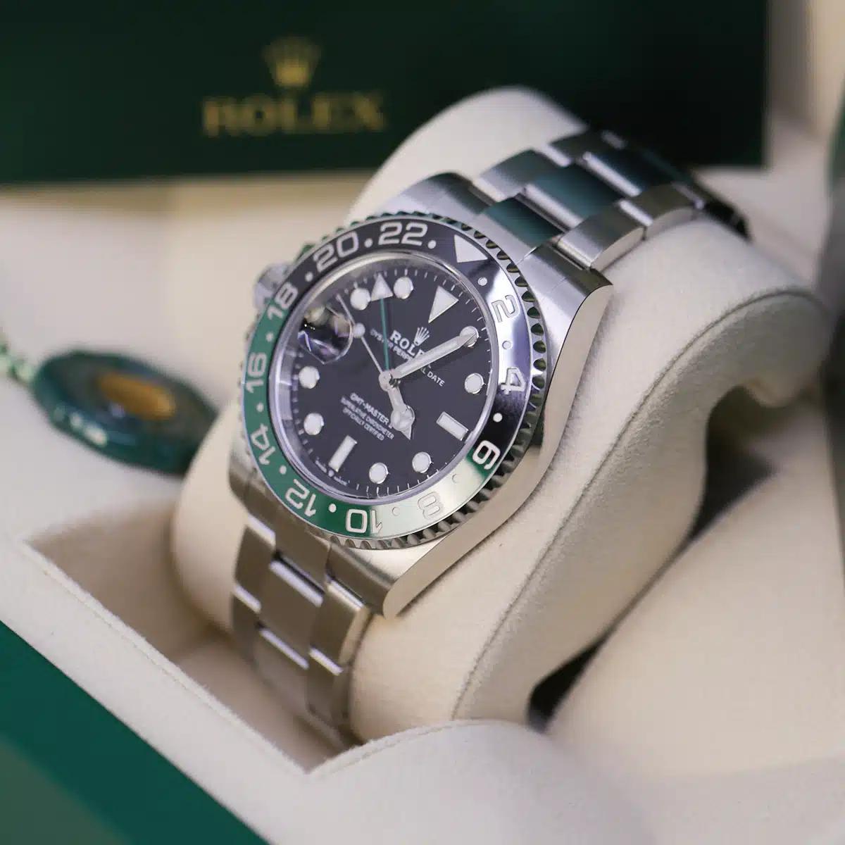 Đồng Hồ Rolex Sprite GMT-Master II 126720VTNR 40mm Nam Xám Đen