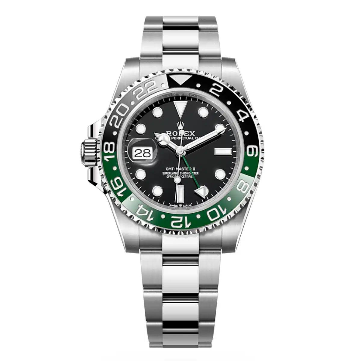 Đồng Hồ Rolex Sprite GMT-Master II 126720VTNR 40mm Nam Xám Đen