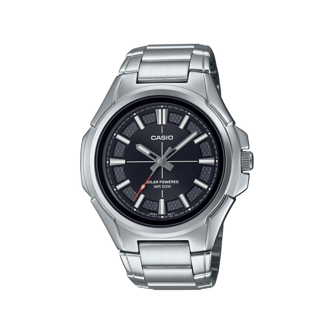 Đồng Hồ Casio Mtp-Rs100D-1Av Nam Đen Xám