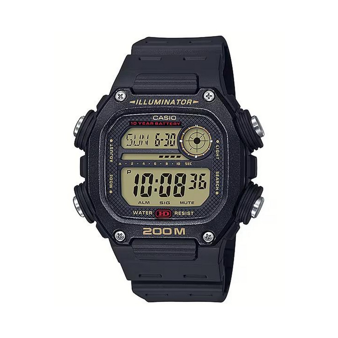 Đồng Hồ Casio Dw-291H-9Av Nam Đen