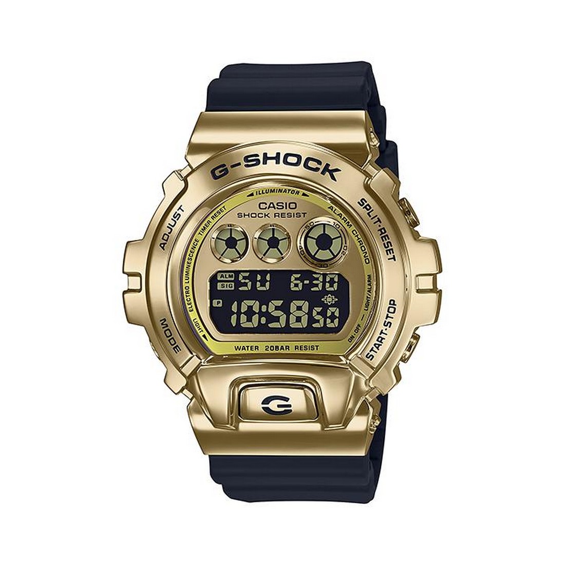 Đồng Hồ Casio Gm-6900G-9 Nam Vàng Đen