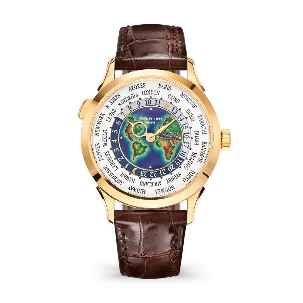 Đồng Hồ Patek Philippe Complications 5231J-001 38.5mm Nam Vàng Trắng Nâu