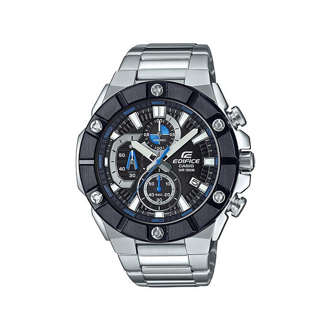 Đồng Hồ Casio Efr-569Db-1Av Nam Đen Xám