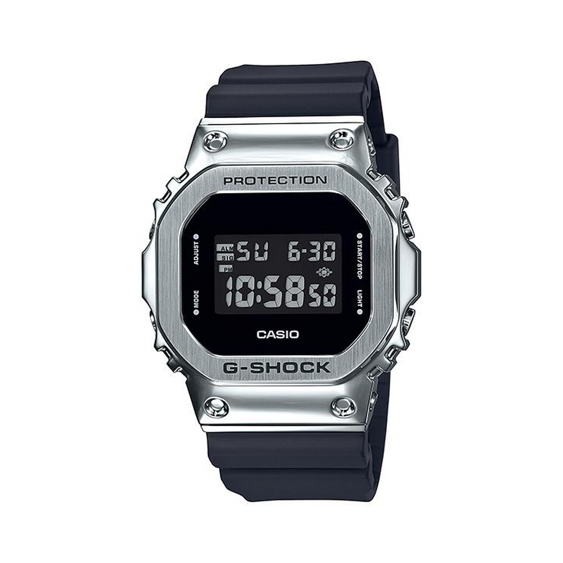 Đồng Hồ Casio Gm-5600-1 Nam Đen Xám