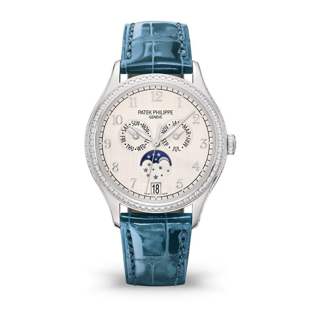 Đồng Hồ Patek Philippe Complications 4947G-010 38mm Nữ Trắng Xanh