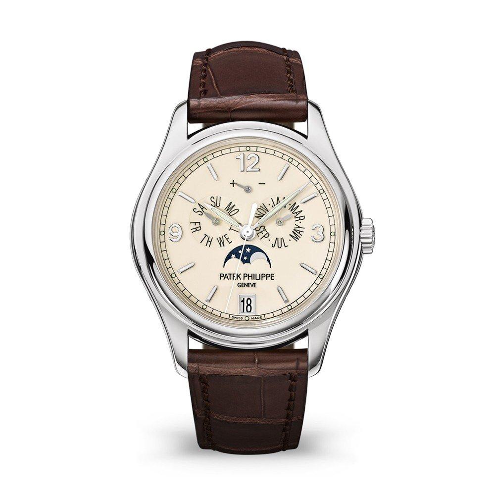 Đồng Hồ Patek Philippe Complications 5146G-001 39mm Nam Kem Xám