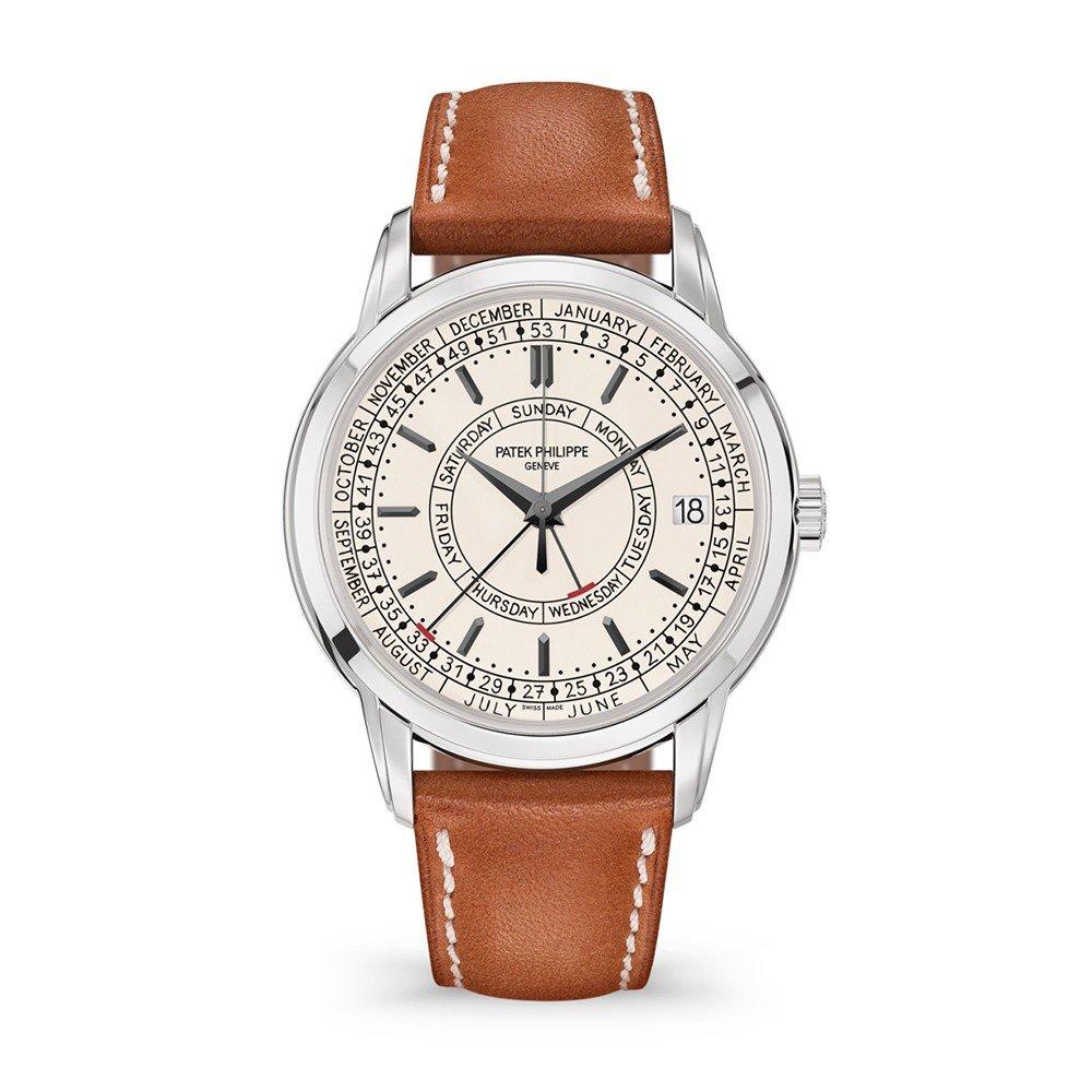 Đồng Hồ Patek Philippe Complications 5212A-001 40mm Nam Xám Nâu Sáng