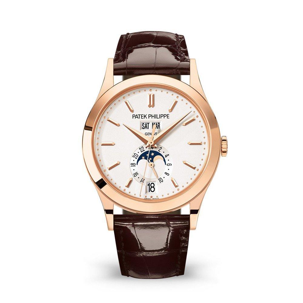 Đồng Hồ Patek Philippe Complications 5396R-011 38.5mm Nam Vàng Trắng Nâu