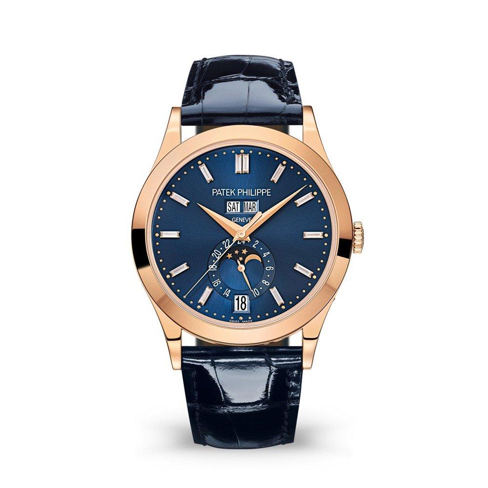 Đồng Hồ Patek Philippe Complications 5396R-015 38.5mm Nam Xanh Vàng Hồng