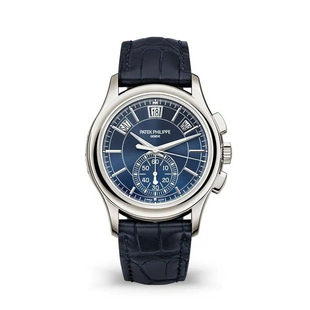 Đồng Hồ Patek Philippe Complications 5905P-001 42mm Nam Xanh Xám