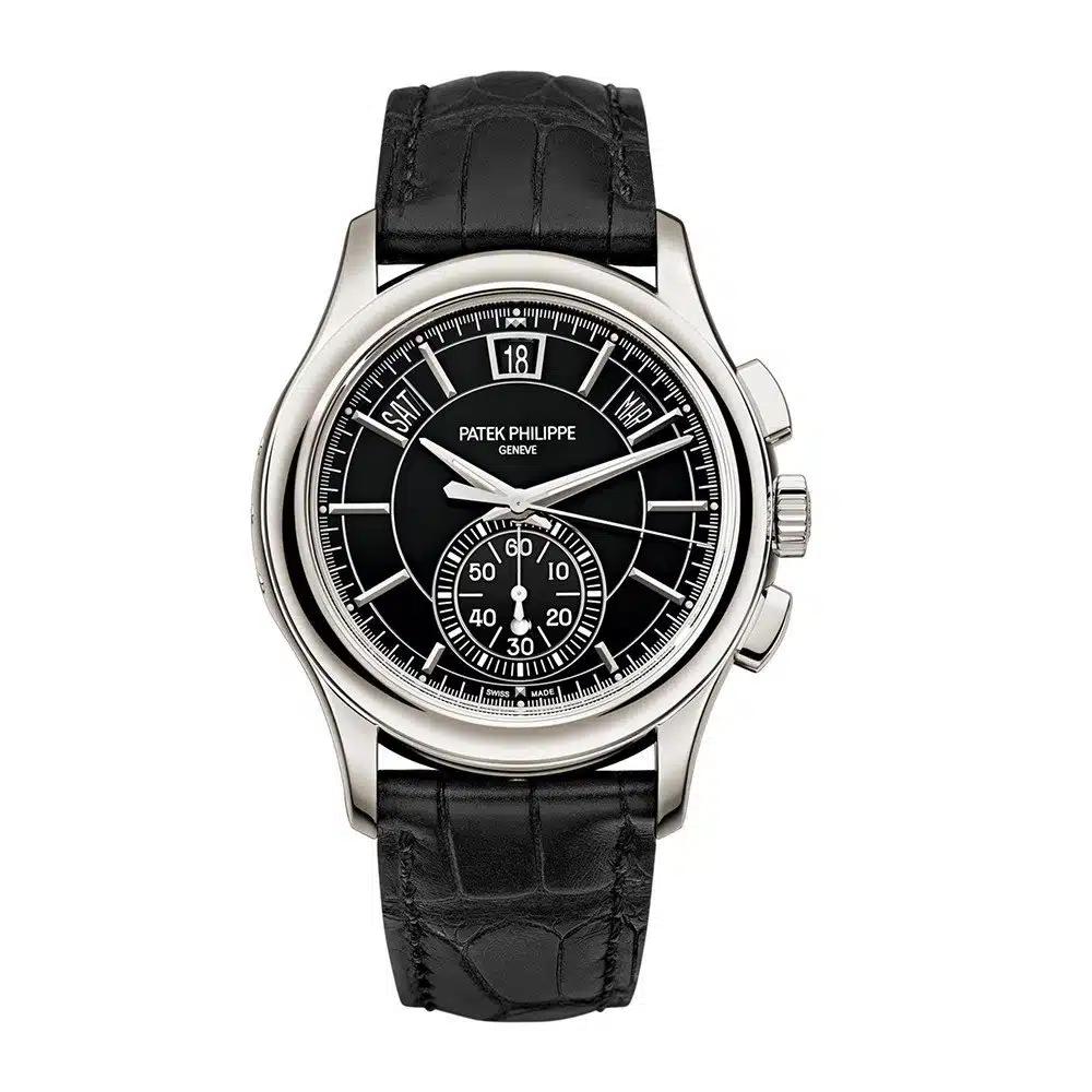 Đồng Hồ Patek Philippe Complications 5905P-010 42mm Nam Đen Xám