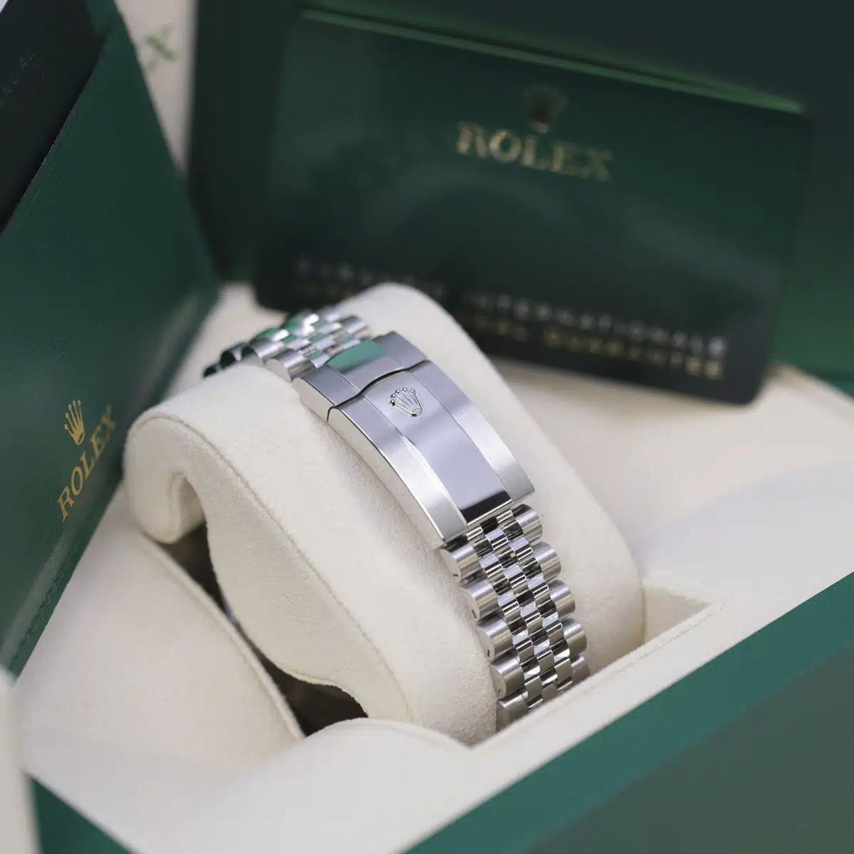 Đồng Hồ Rolex Sky-Dweller 336934-002 42mm Nam Xanh Lá Xám