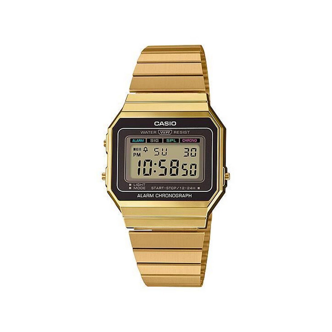 Đồng Hồ Casio A700Wg-9A Nam Vàng Đen