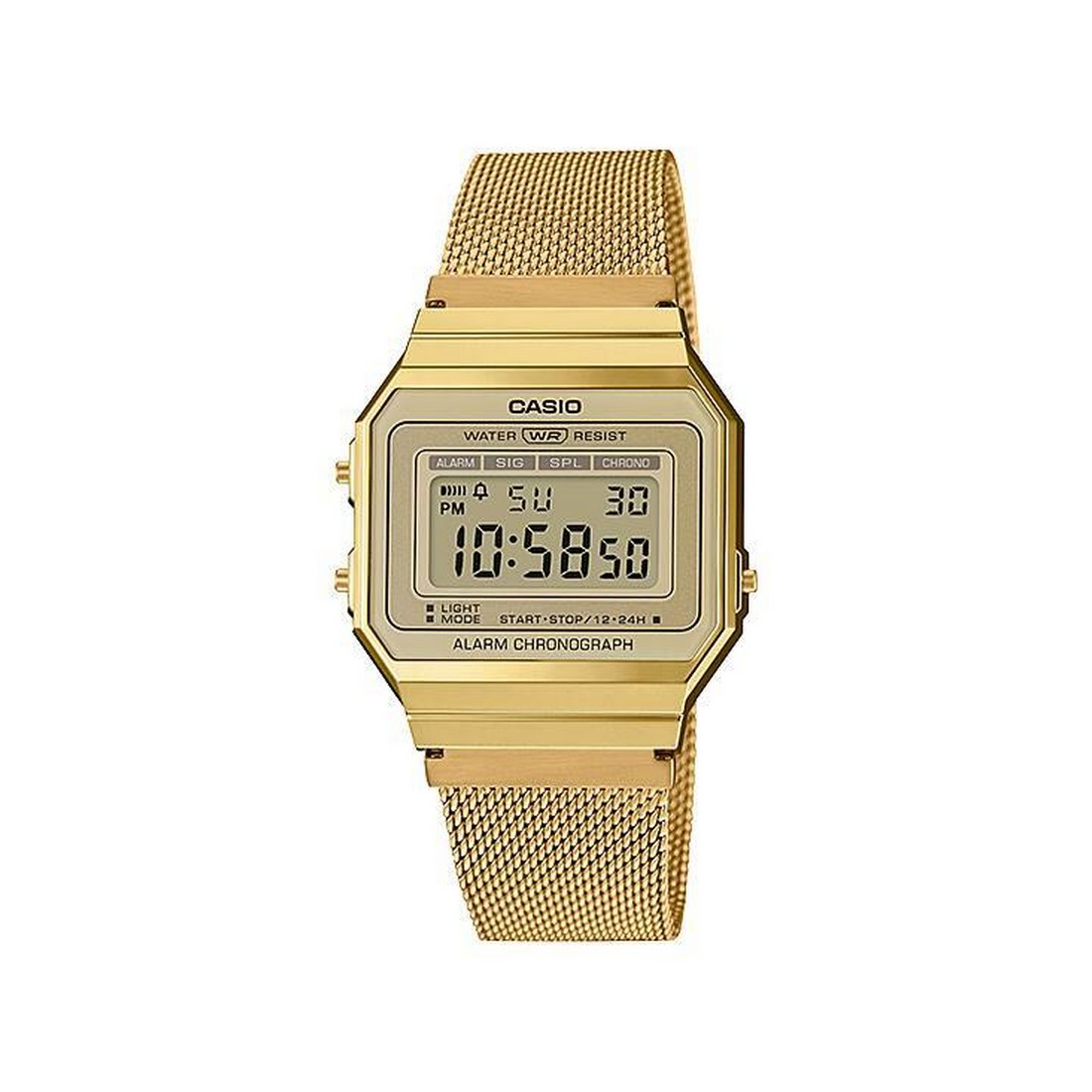 Đồng Hồ Casio A700Wmg-9A Nam Vàng