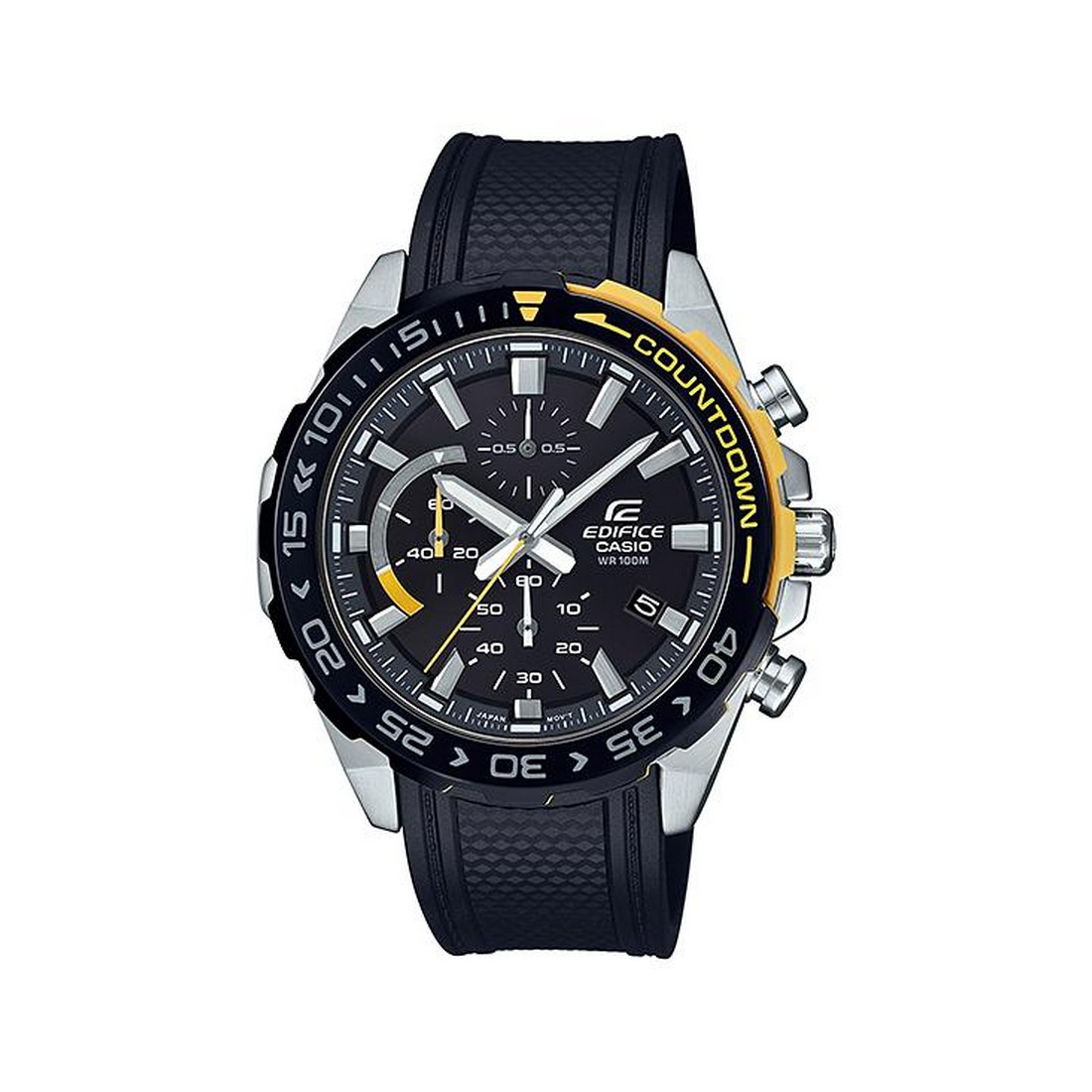 Đồng Hồ Casio Efr-566Pb-1Av Nam Đen Xám Vàng