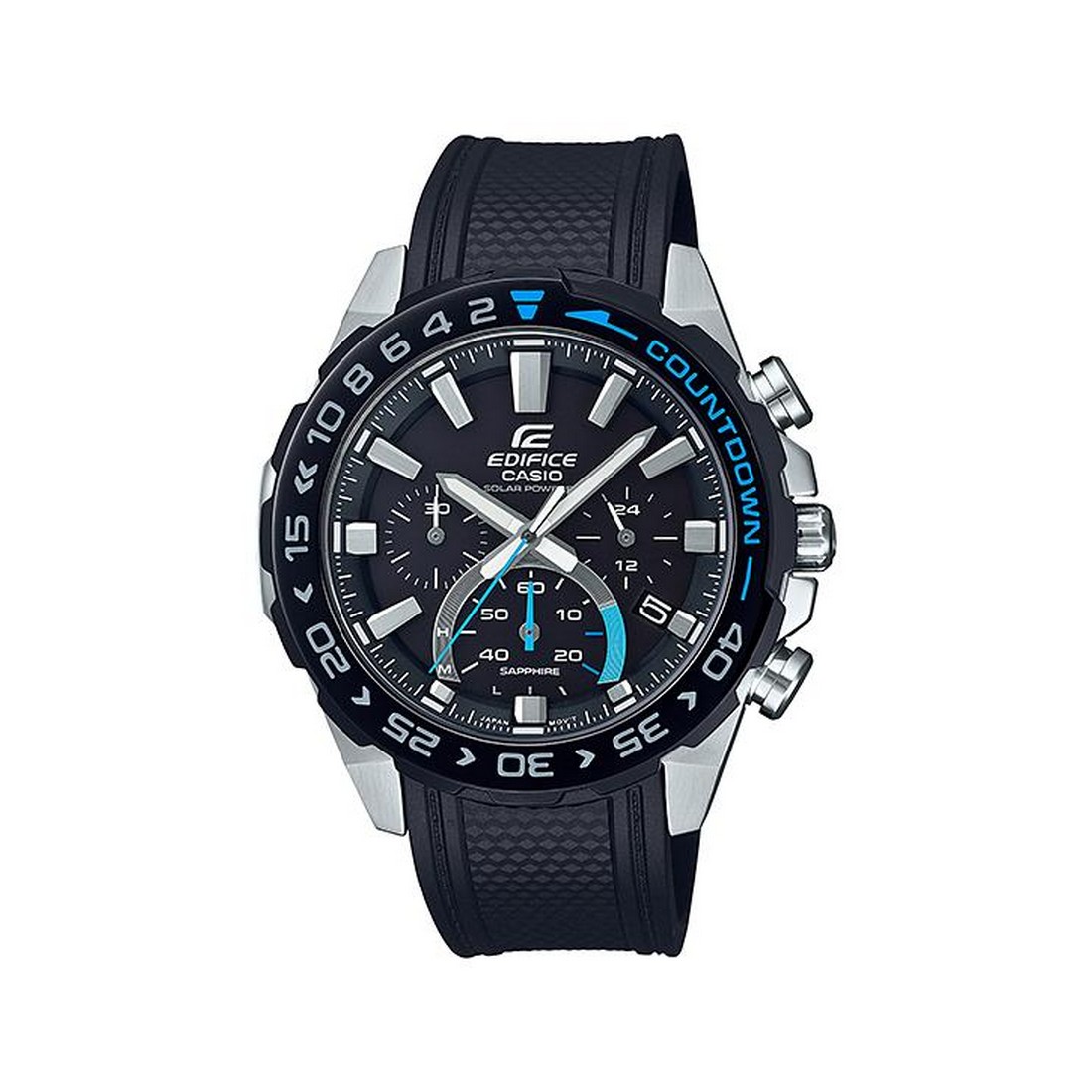 Đồng Hồ Casio Efs-S550Pb-1Av Nam Đen Xám