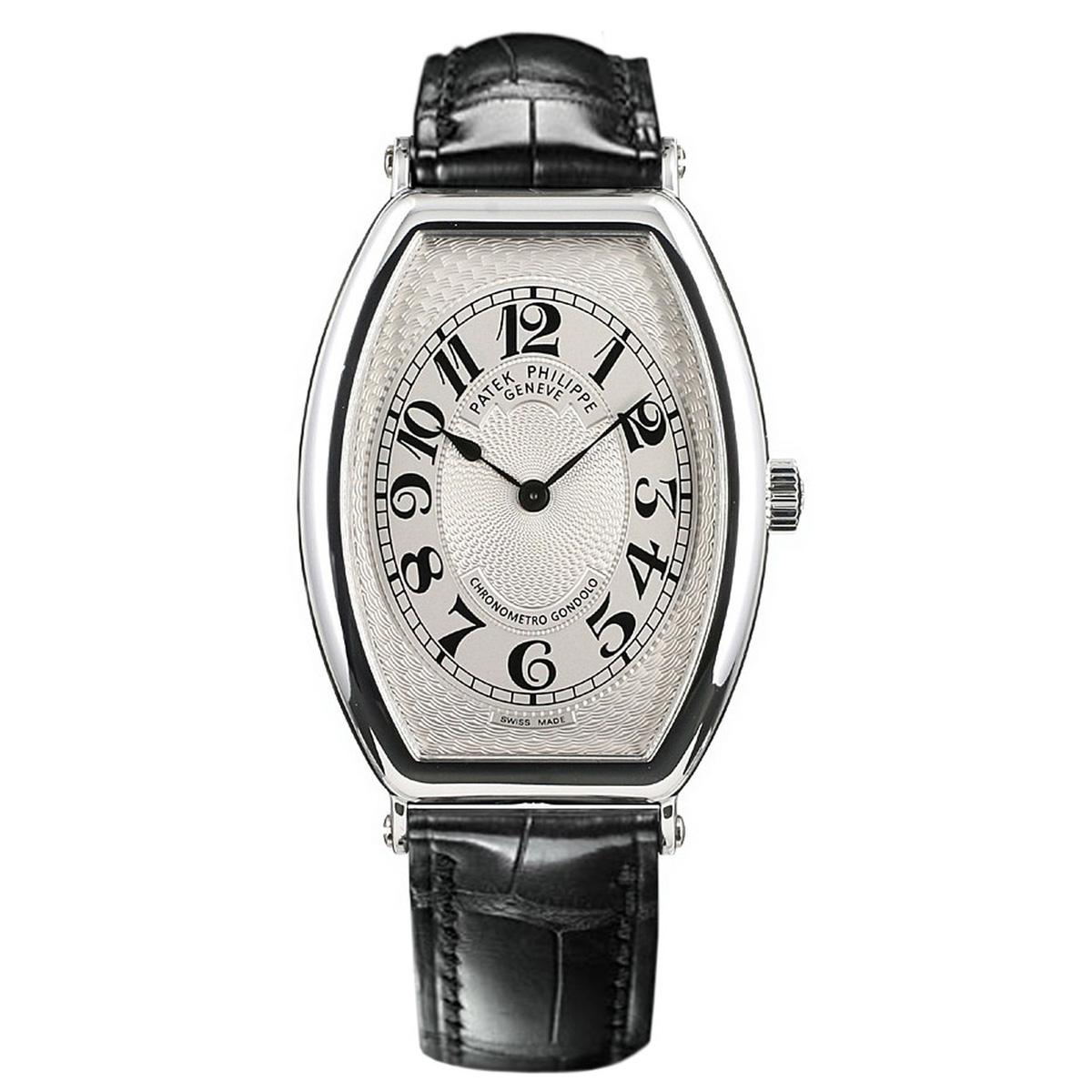 Đồng Hồ Patek Philippe Gondolo 5098P 42×32mm Nữ Xám Đen