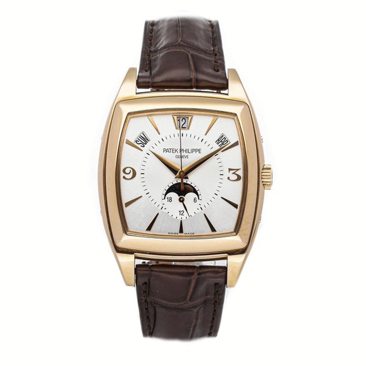 Đồng Hồ  Patek Philippe Gondolo 5135R-001 51×38mm Nam Vàng Xám Nâu