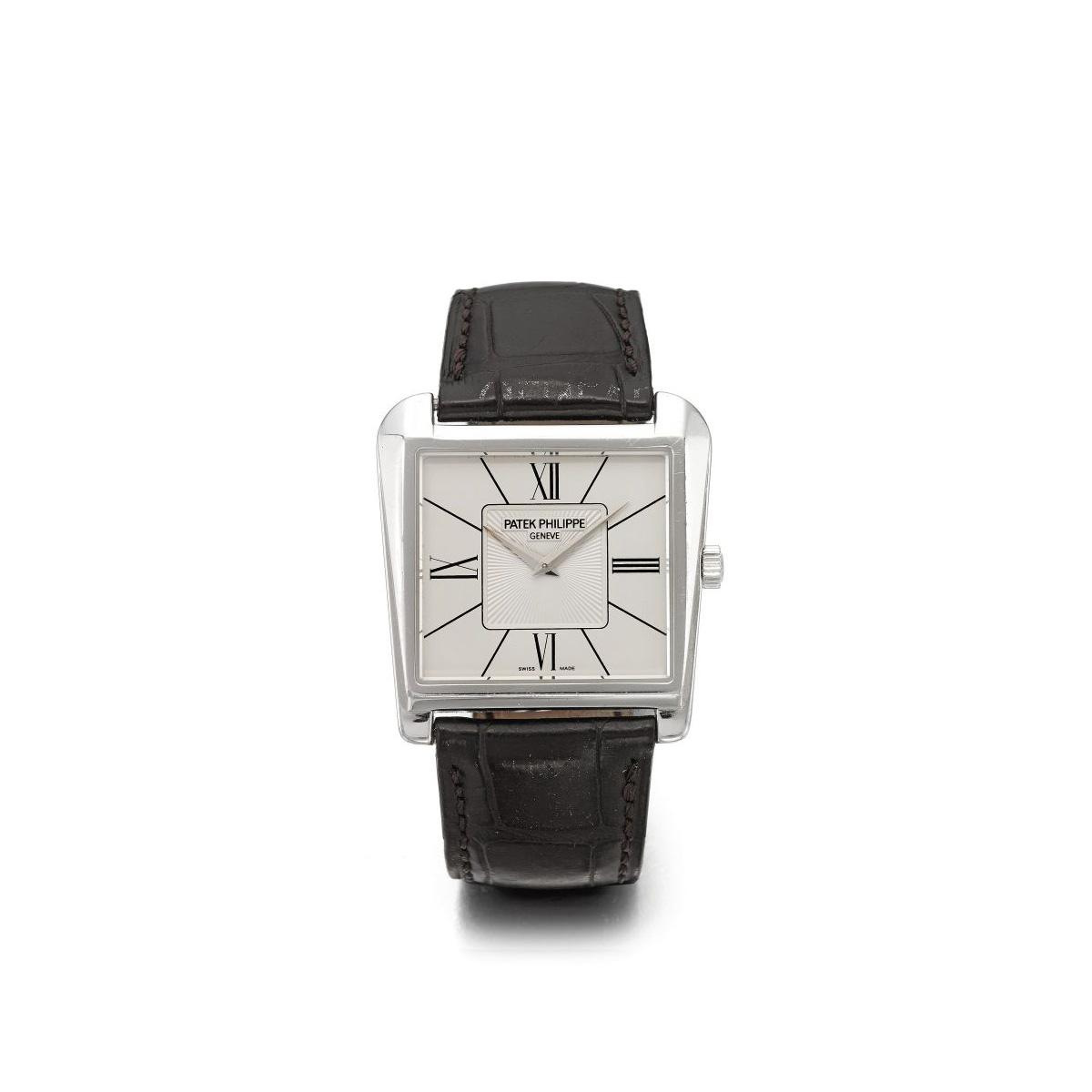 Đồng Hồ Patek Philippe Gondolo 5489G-001 34×32mm Nam Xám Đen