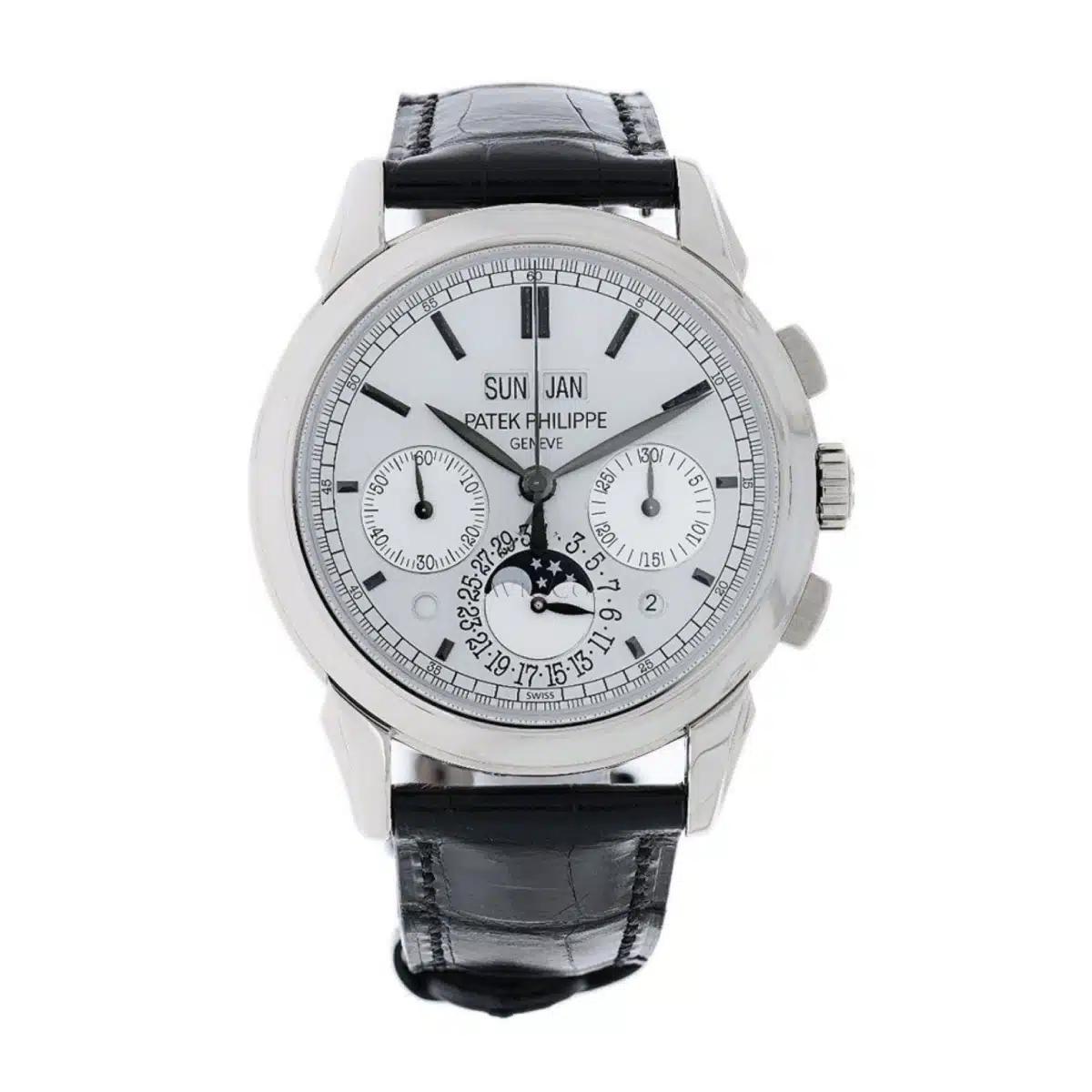 Đồng Hồ Patek Philippe Perpetual Calendar 5970G-001 41mm Nam Xám Đen